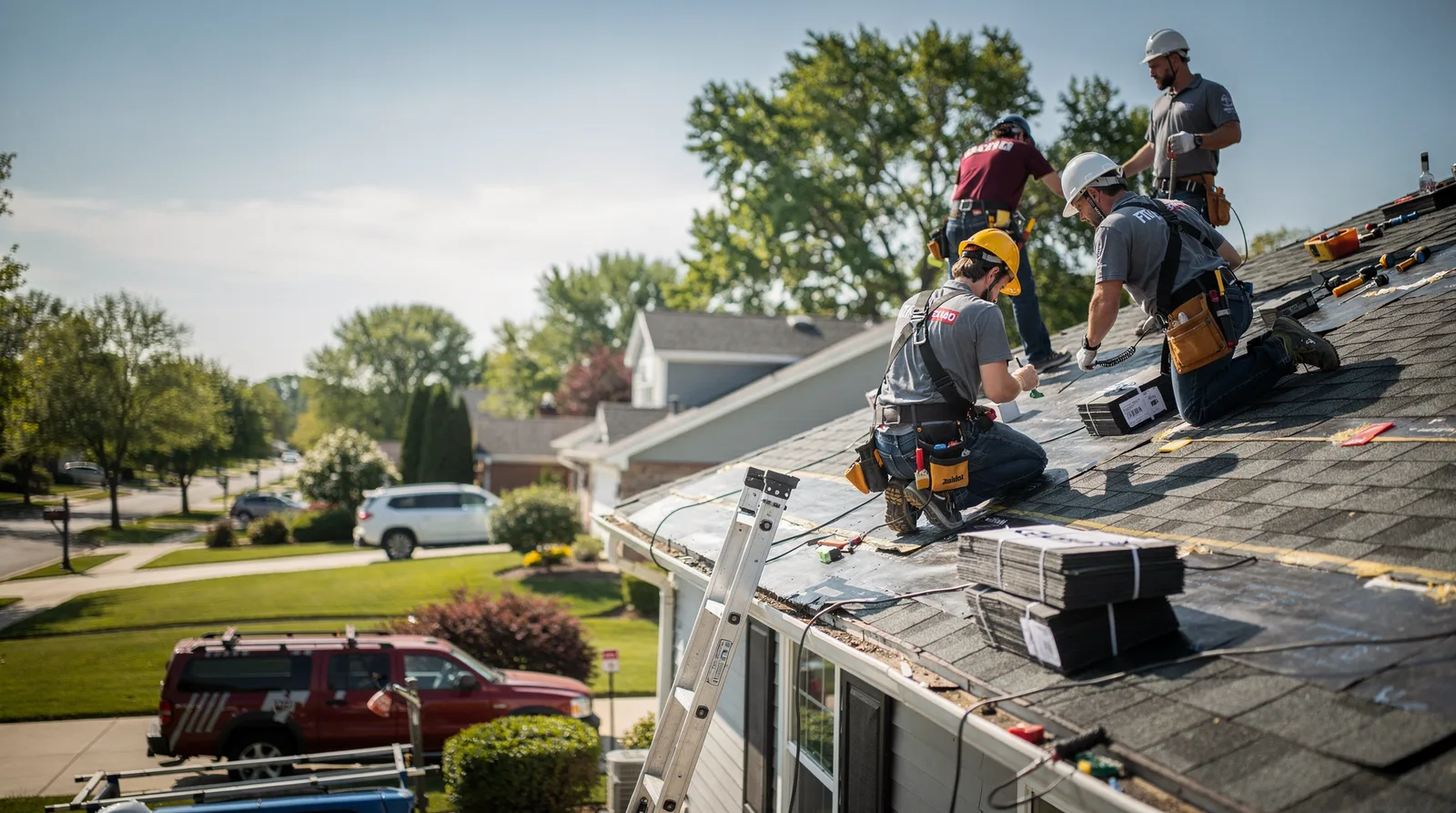 Roof Repair in Buffalo Grove, IL around you